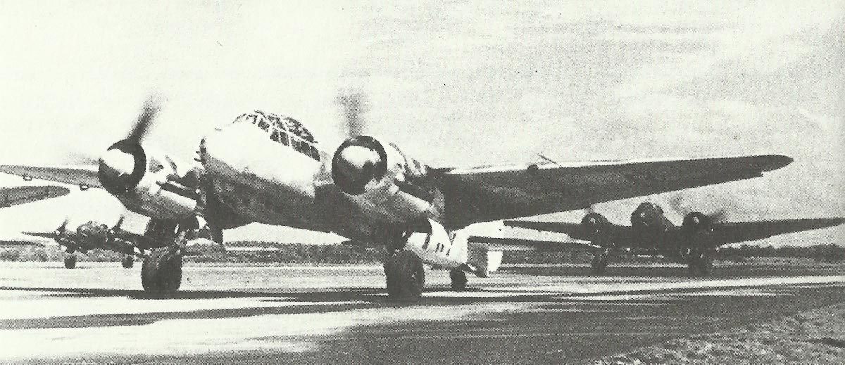 Ju88C long-range fighters