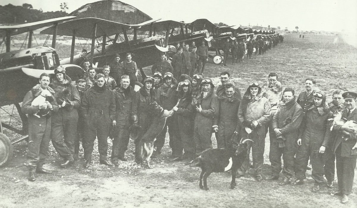 Diary February 5, 1918 20 American fighter squadron