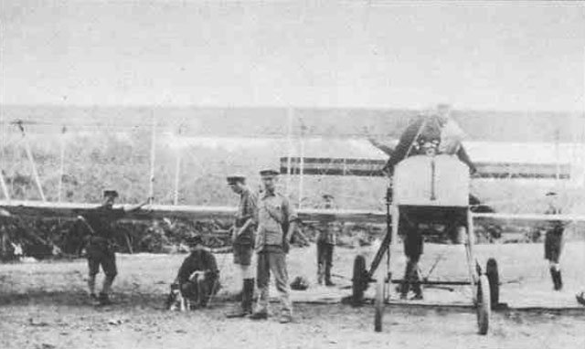 Diary February 2, 1918 32 British Voisin planes in East Africa,