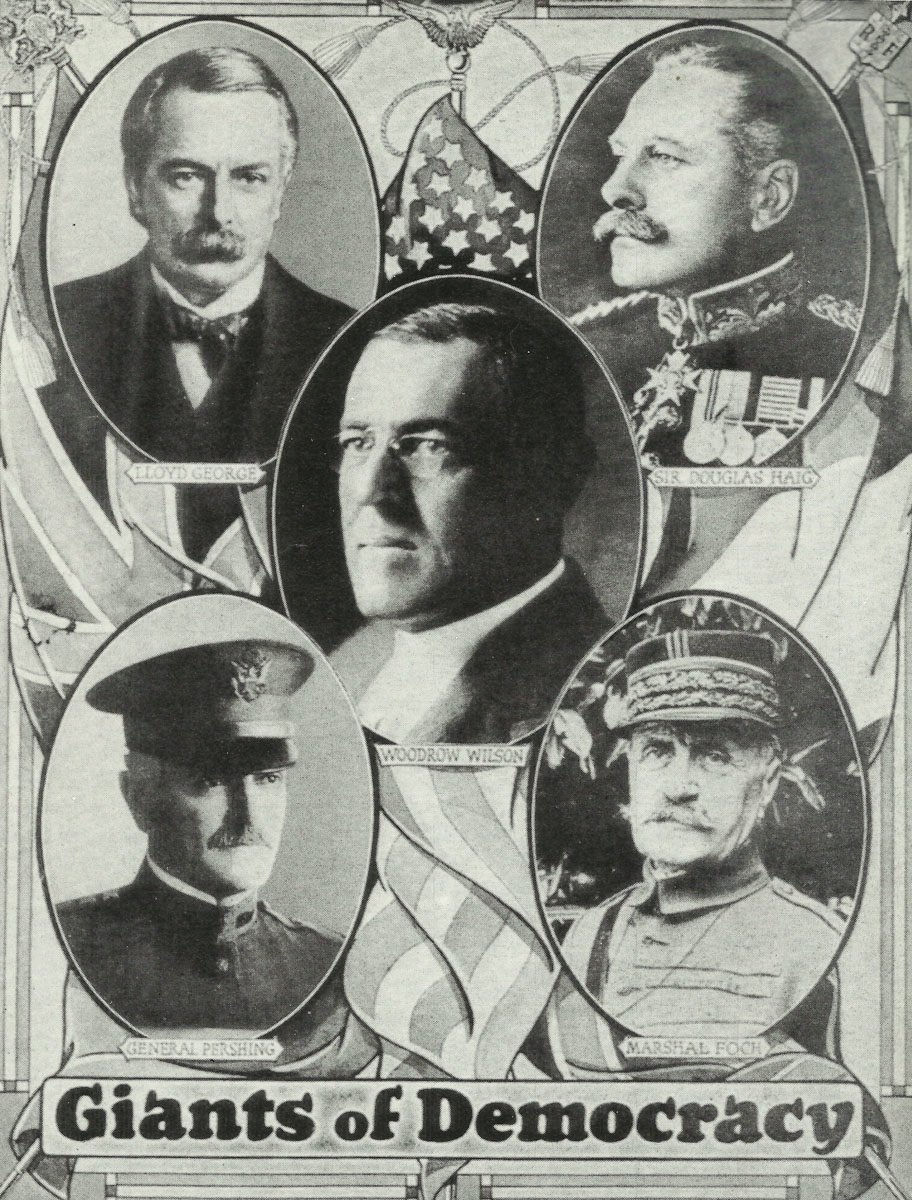 Diary February 3, 1918 28 giants of democracy'