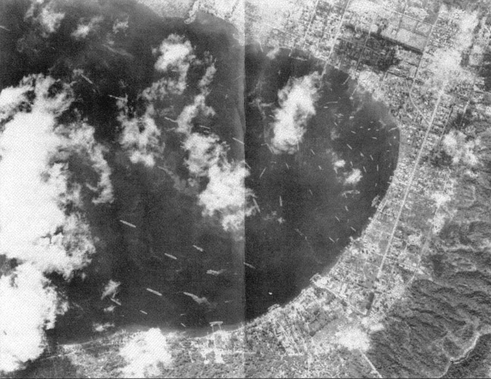 reconnaissance picture from Rabaul