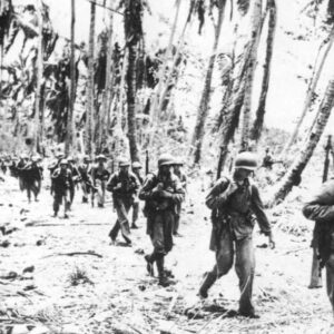 US Marines on the march