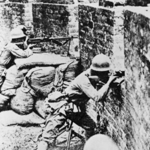 Japanese infantry in China