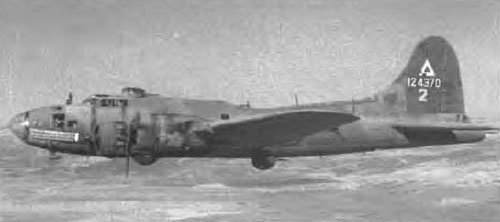 B-17F Fortress in flight