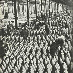 Women as workers in a British munitions factory