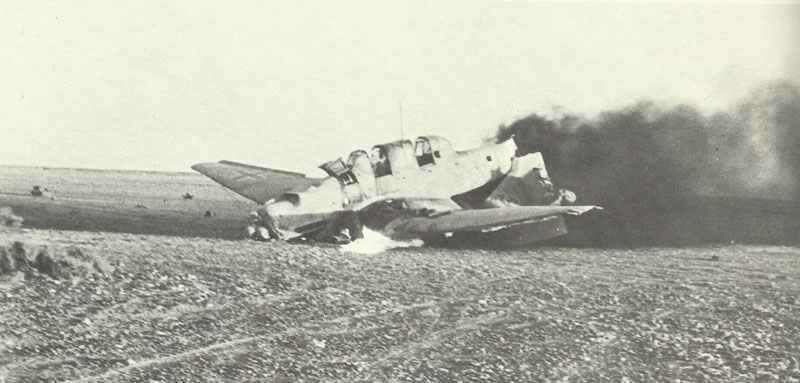Death of a Stuka.