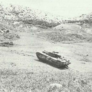 Churchill tank shows off its hill climbing ability