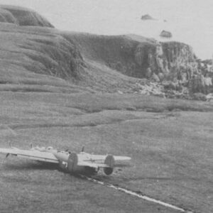 B-24D Liberator made a force landing