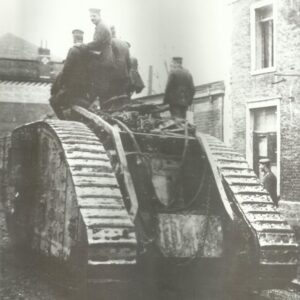 captured British tank Mark IV