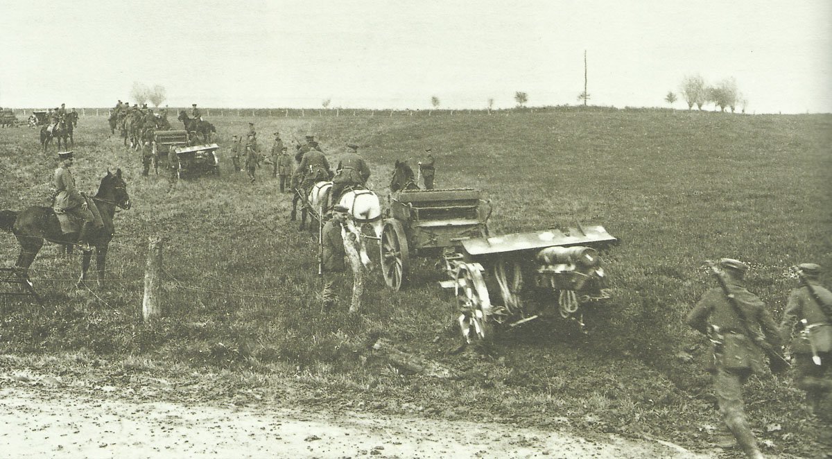Open warfare breaks out on the Western Front