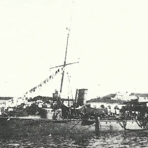 'Grillo' tracked torpedo motorboat.