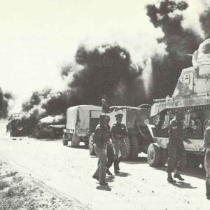 British convoy caught during deployment