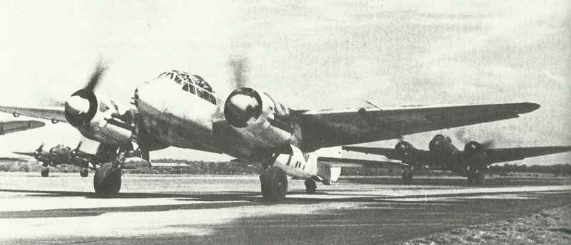 Junkers Ju88C heavy long-range fighters