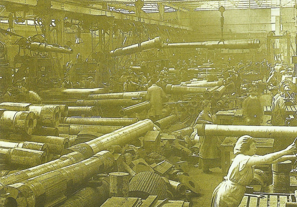Diary May 1, 1918 28 British artillery factory
