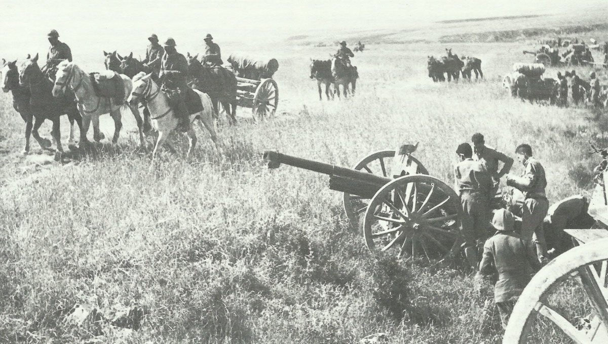 Diary May 3, 1943 18 French artillery Tunisia
