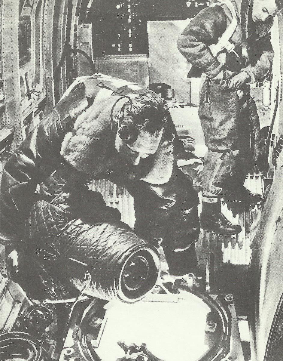 crew of an Allied high-altitude reconnaissance plane