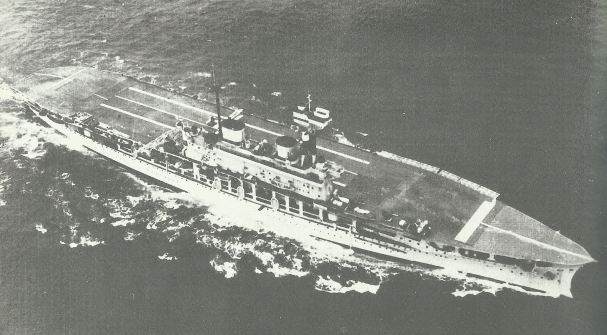 Aircraft carrier HMS Eagle