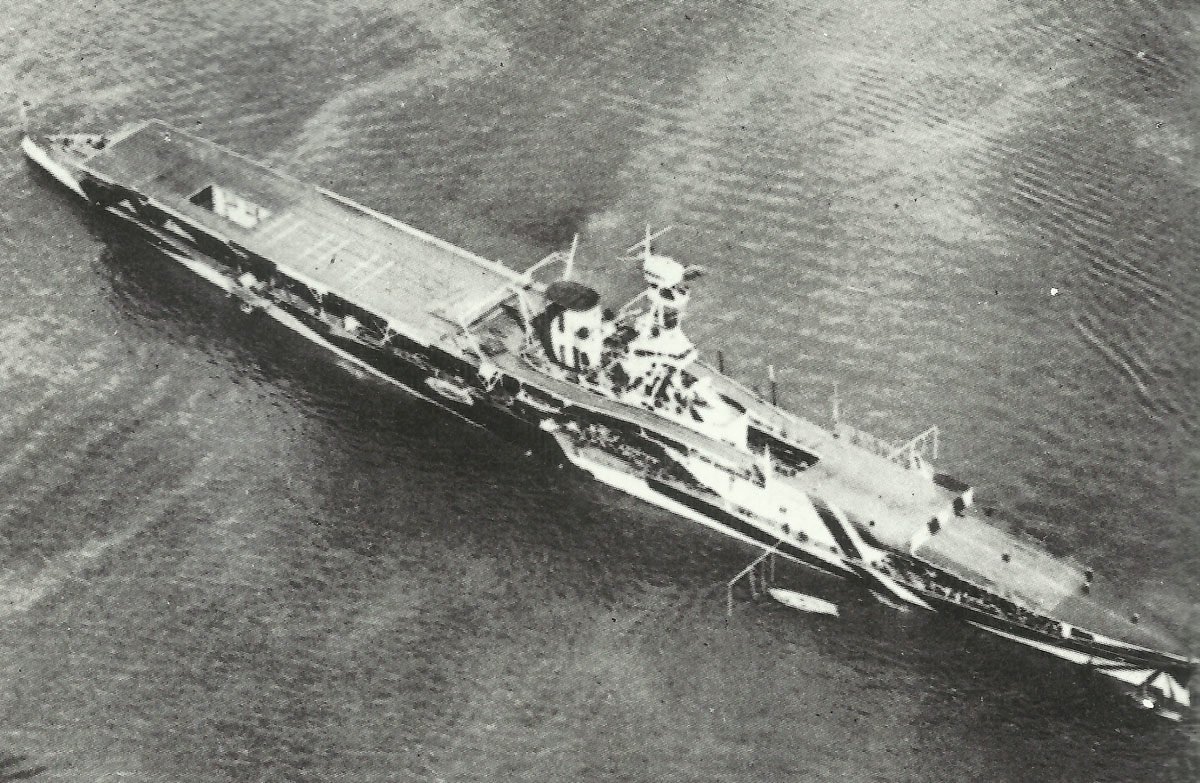 Diary July 19, 1918 14 HMS Furious' in 1918