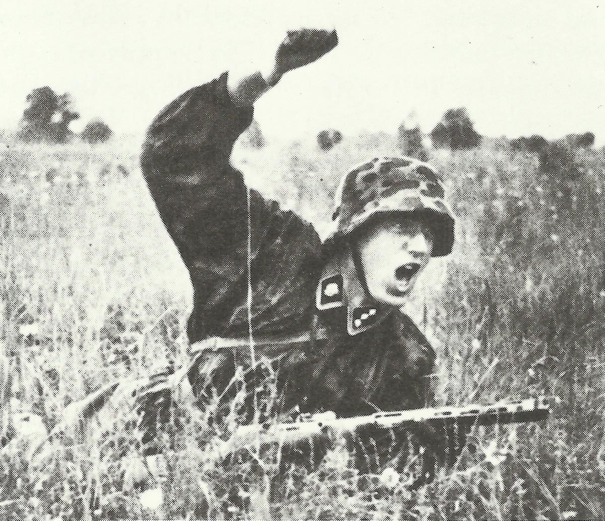 SS-Unterscharfuehrer (Corporal) of the Totenkopf Division