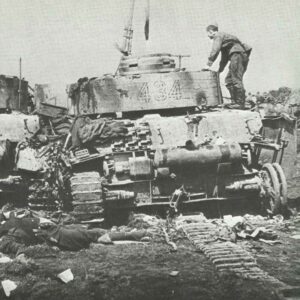 Destroyed German Panzer IV