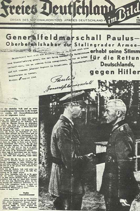 Propaganda newspaper of the 'Free Germany National Committee'
