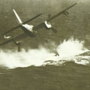 Allied aircraft attacks a U-boat