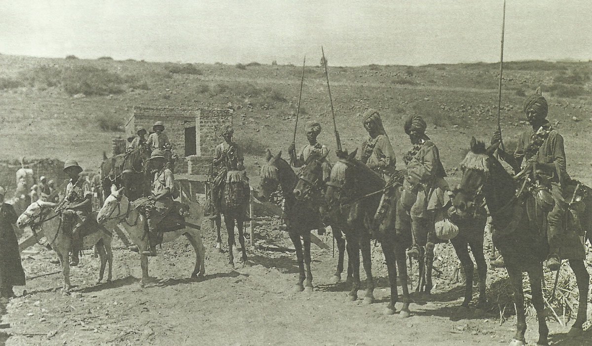Diary July 14, 1918 34 Indian lancers
