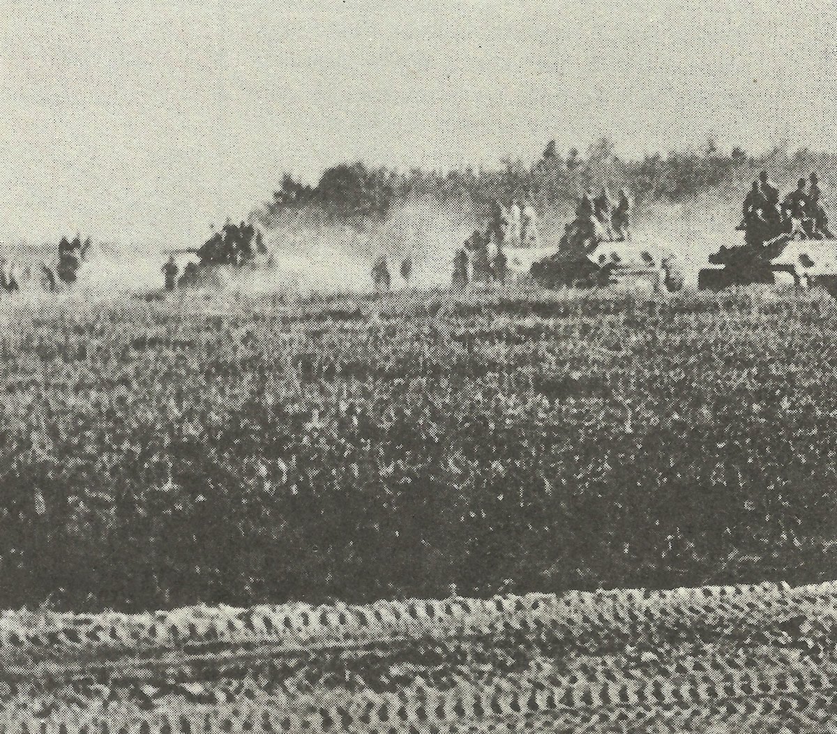 Diary July 15, 1943 28 Soviet tanks at counter-offensive at Kursk