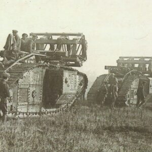 British Mark V tanks