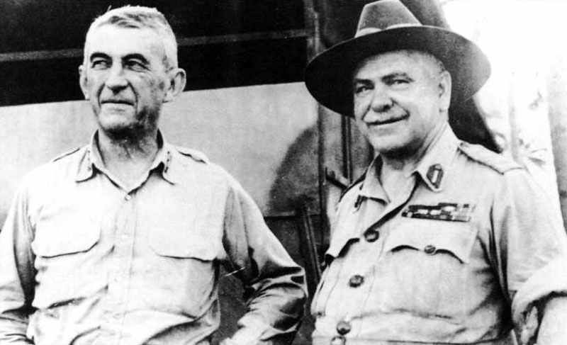Generals Krueger and Blarn