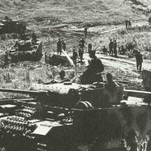 Deployment of a German tank unit with Panzer III