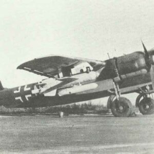 Dornier Do 217 carrying a Henschel Hs 293 glider bomb