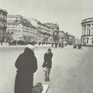 Nevsky Prospekt during the siege of Leningrad