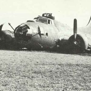 B-17 force landing in Switzerland