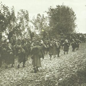 Serb troops are pursuing