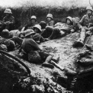Austro-Hungarian soldiers resting