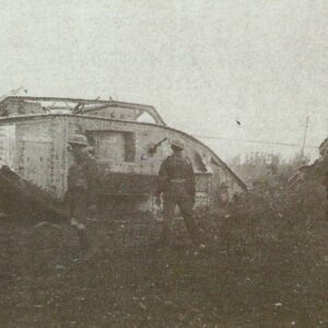 Tank Mk V towed another tank