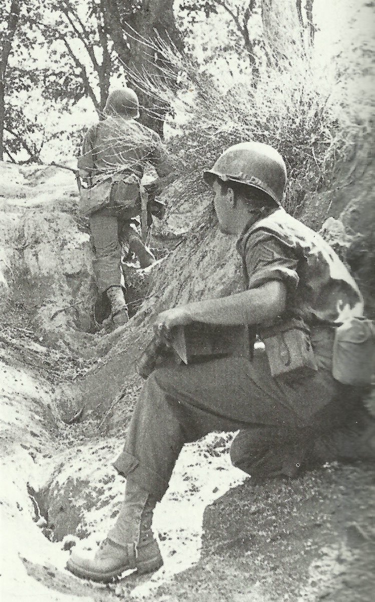 American soldiers in southern Italy