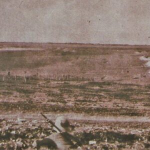 frontline with view from German trenches