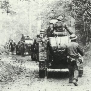 American soldiers with French FT-17