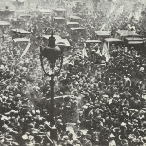 Armistice celebrations in Paris.