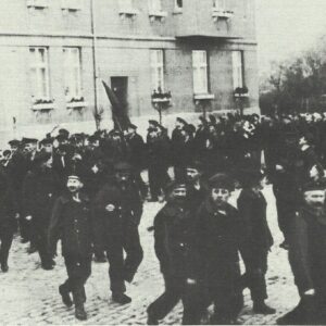 Demonstrating German sailors