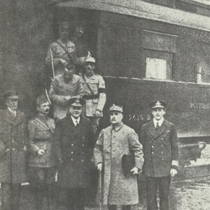 Allied Plenipotentiaries at the signing of the Armistice