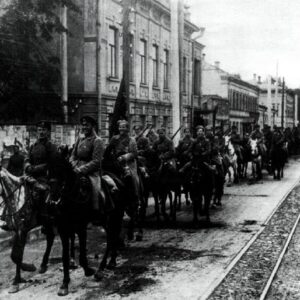Entry of Red Cavalry.