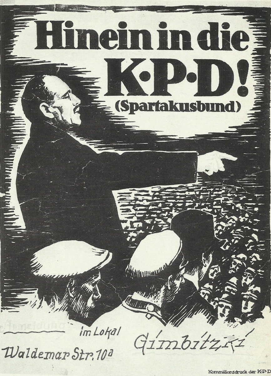 Communist Party of Germany.