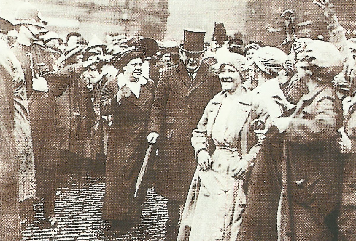 British Prime Minister Lloyd George
