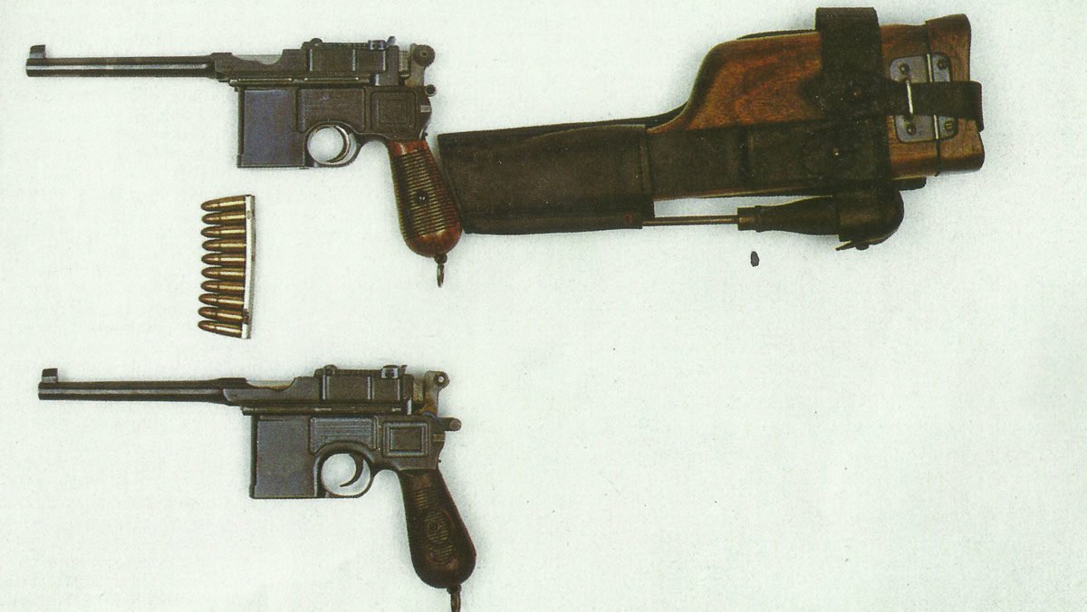 C/96 with the leather holster and accessory holder