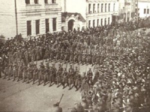 Czech troops in Samara