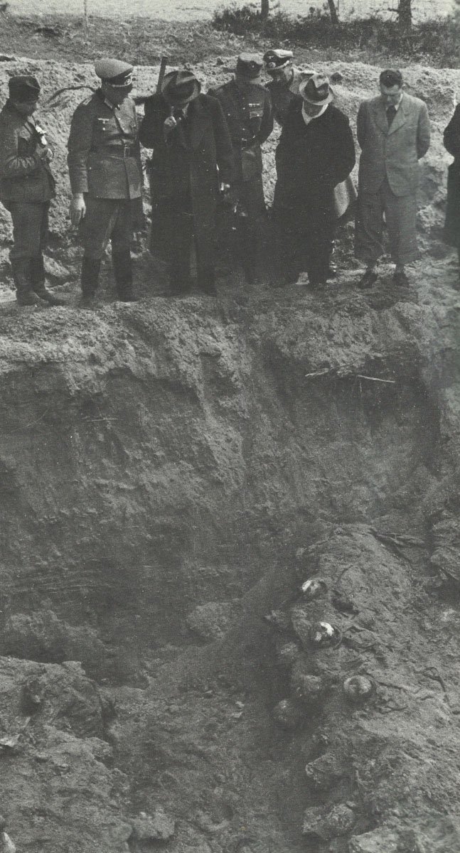 mass grave near Katyn