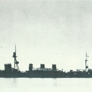 Japanese light cruiser 'Kuma'